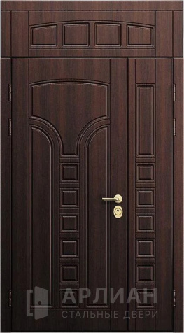 Фото «Входная дверь с верхней вставкой  №10»