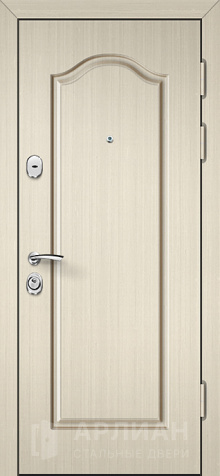 Фото «Дверь с отделкой панели под орех с терморазрывом для коттеджа №23»